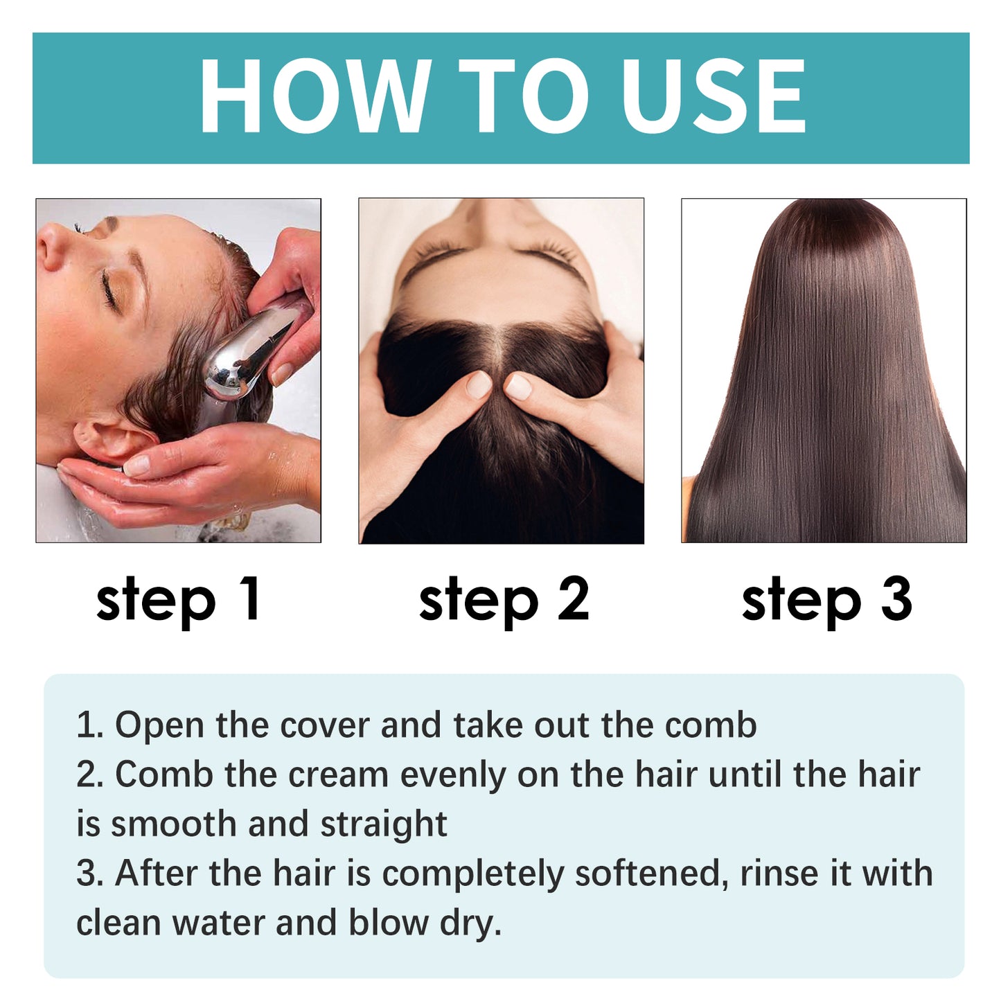 Protein Correcting Hair Straightening Cream, Nourishing Hair Repair Damage Smooth Furry Split Hair Care Cream Health Eprolo https://www.cyberehub.com