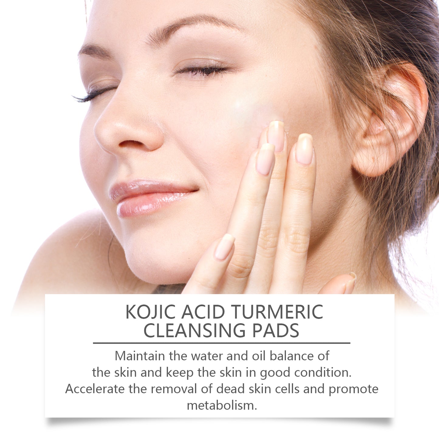 EELHOE Turmeric Acid Cleansing Pad Gently Cleanses Skin, Lightened Acne Face, Brightened Pores Health & Beauty Health Eprolo https://www.cyberehub.com
