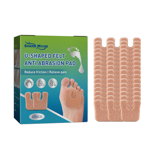 U-shaped Felt Anti Abrasion Pad, Reduces Friction, Relieves Foot Pain And Protects Toes From Skin Damage Health Eprolo https://www.cyberehub.com