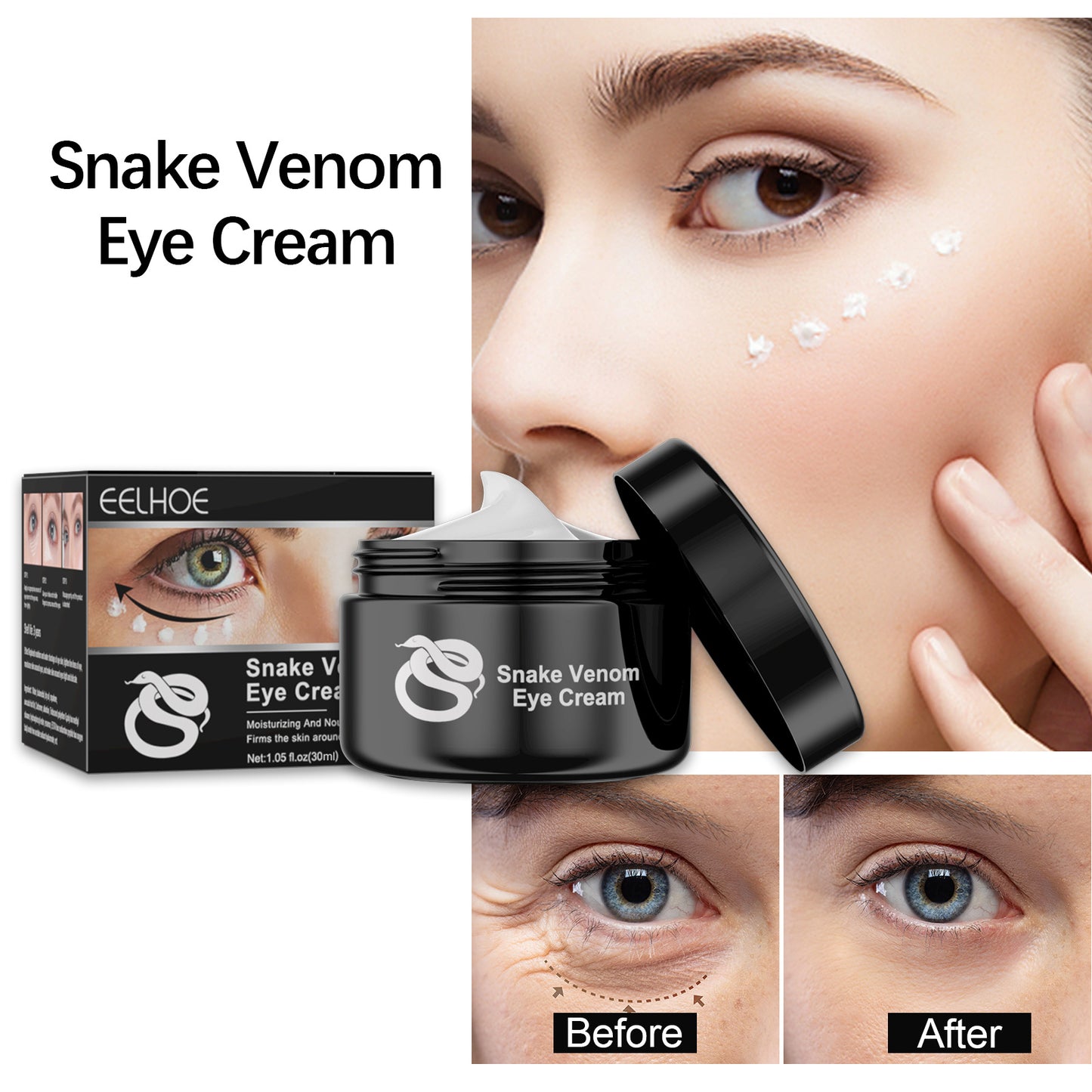 Snake Venom Eye Cream, Firming Eye Bags Hydrating And Reducing Fine Lines Eye Care Eye Cream Health Eprolo https://www.cyberehub.com
