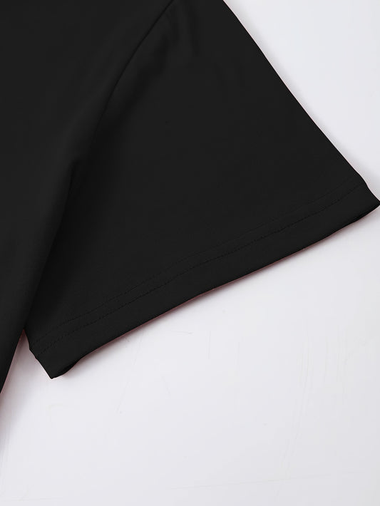 Men's Trendy Letter Printed T-shirt - Short Sleeved Round Neck Casual Top - Lightweight And Comfortable, Suitable For Spring And Summer Wear Apparel/Shirt/Graphic Shirt SNULLO https://www.cyberehub.com