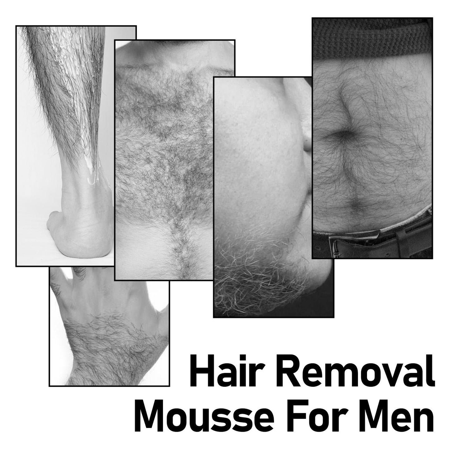 Body Hair Chest Thighs Underarms Gentle Non-irritating Clean Hair Removal Mousse Health & Beauty Health & Beauty Under 10 UniversalMaax https://www.cyberehub.com