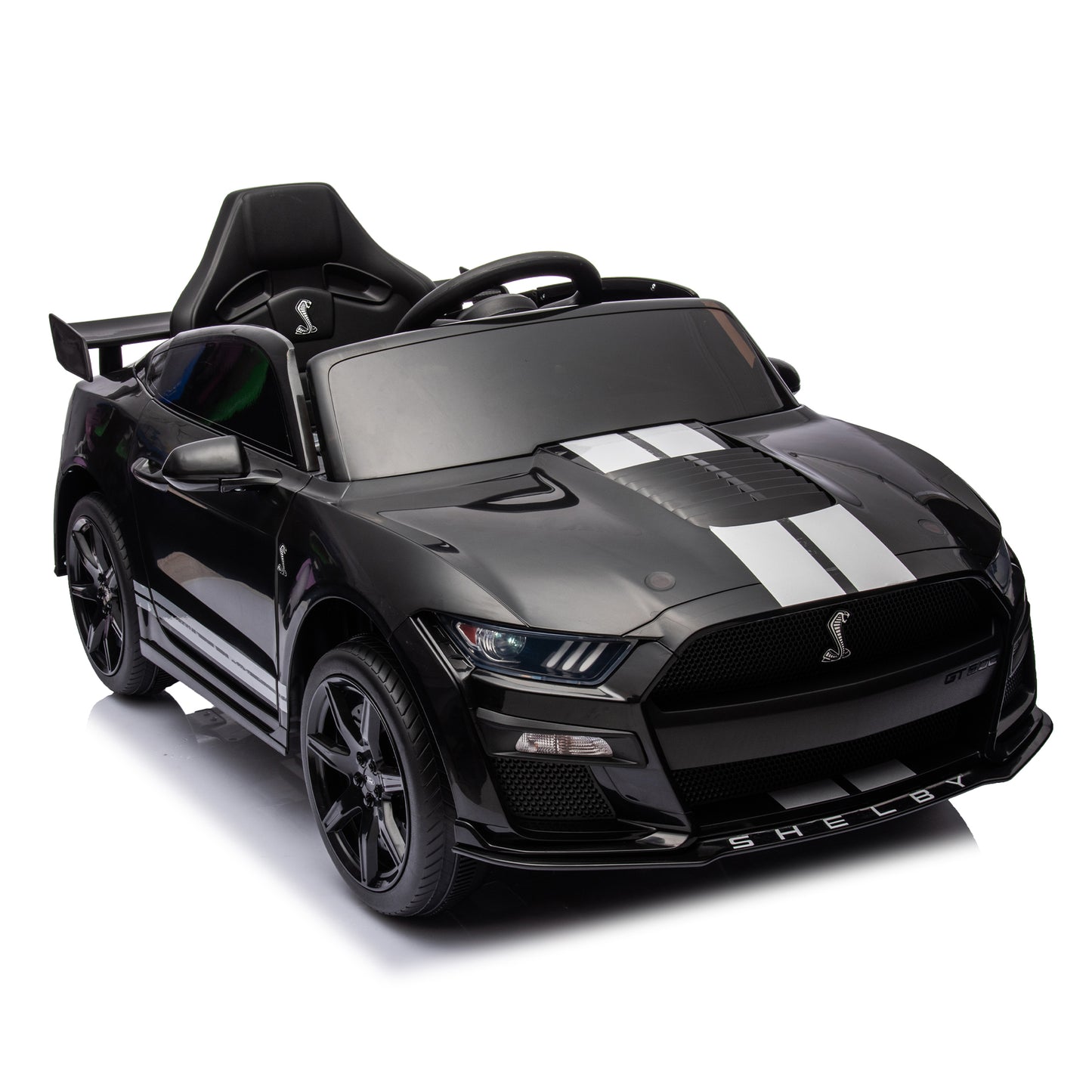 12V Ford Mustang Shelby GT500 ride on car with Remote Control 3 Speeds, Electric Vehicle Toy for Kid Toy Giga GNJ Kids Toys Walmart Giga https://www.cyberehub.com