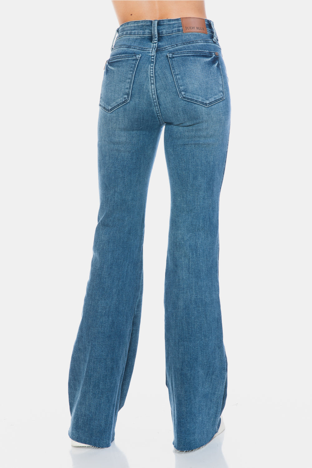 Judy Blue Full Size Tummy Control Cut Hem Flare Jeans Bottoms Bottoms Clothing Judy Blue Ship from USA Women Trendsi https://www.cyberehub.com