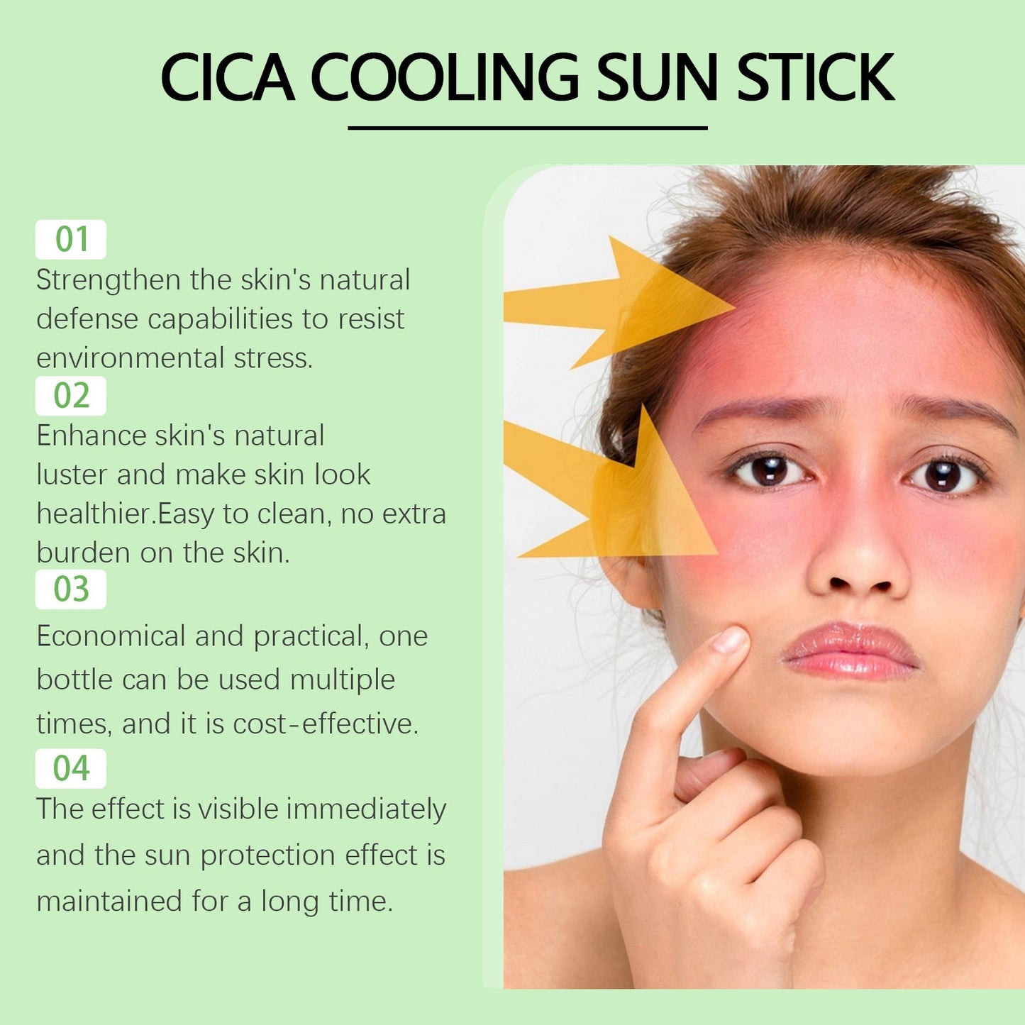Sunscreen Refreshing Isolation Solid Protective Cream Health & Beauty Health & Beauty Under 10 UniversalMaax https://www.cyberehub.com