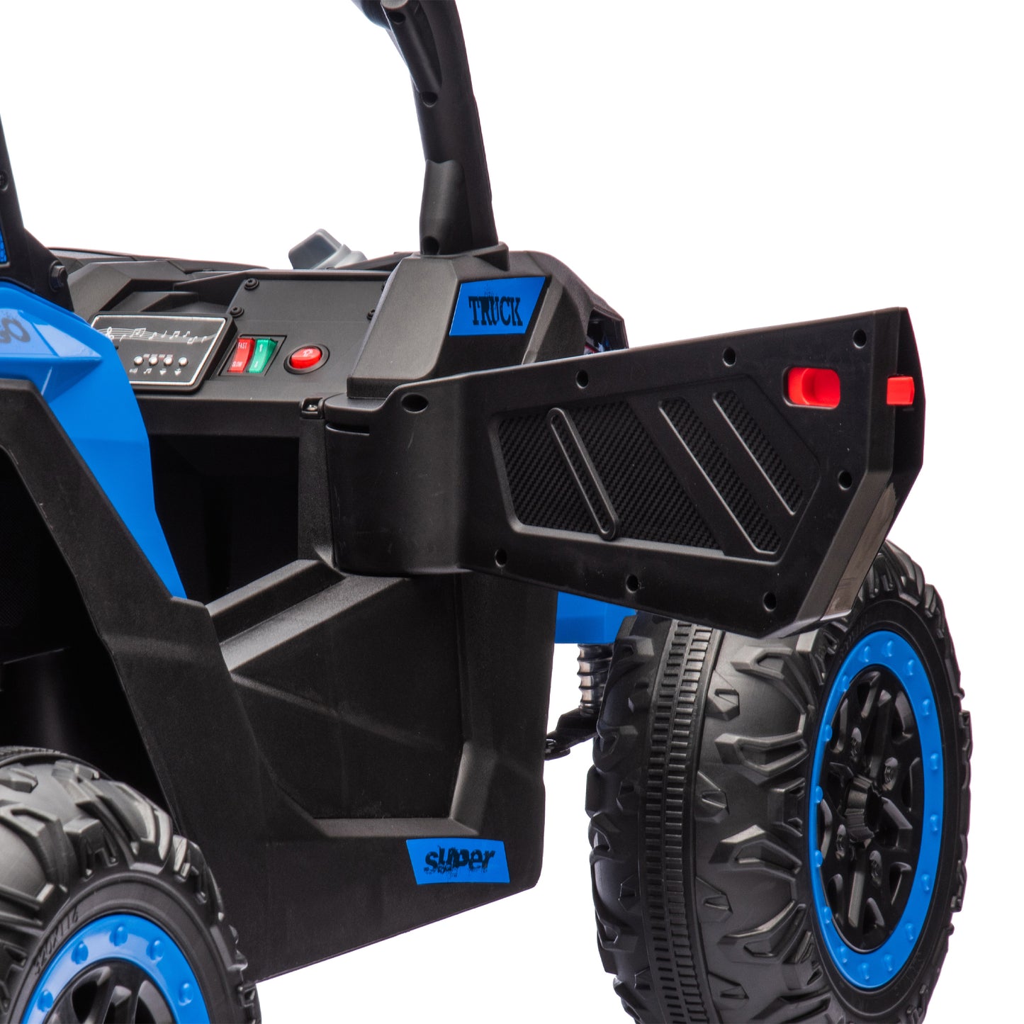 24V Two-Seater Kids Ride On UTV W/Parents Remote Control,Four-Wheel Suspension,Slow Start,Large wheel design,Anti-collision bar,Storage space,Music,USB,Bluetooth,Volume control,LED lights for Kids 3+. Giga Kids Out of stock Toys Giga https://www.cyberehub.com