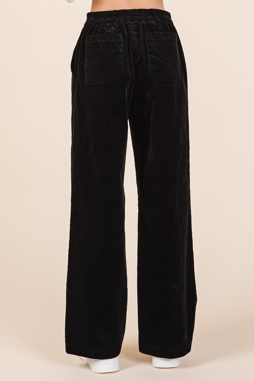 Mittoshop Corduroy Back Elastic Waist Pants Bottoms Bottoms Clothing Mittoshop Ship from USA Women Trendsi https://www.cyberehub.com