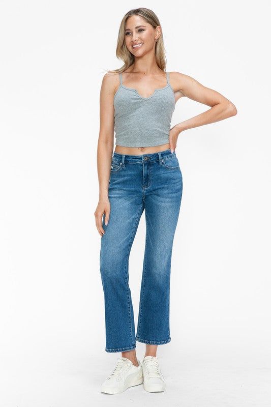 bytos Full Size Cat's Whiskers Mid Rise Ankle Jeans Apparel Apparel bytos Ship from USA TikTok Trendsi Trendsi https://www.cyberehub.com