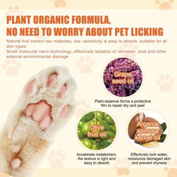 Natural Plant Formula Pet Paw Balm For Cats And Dogs, Softens Dry Paw Pads, Lick-Proof, 1.7 Oz Paw Balm Health Beauty CJ USa USPS Muqe https://www.cyberehub.com