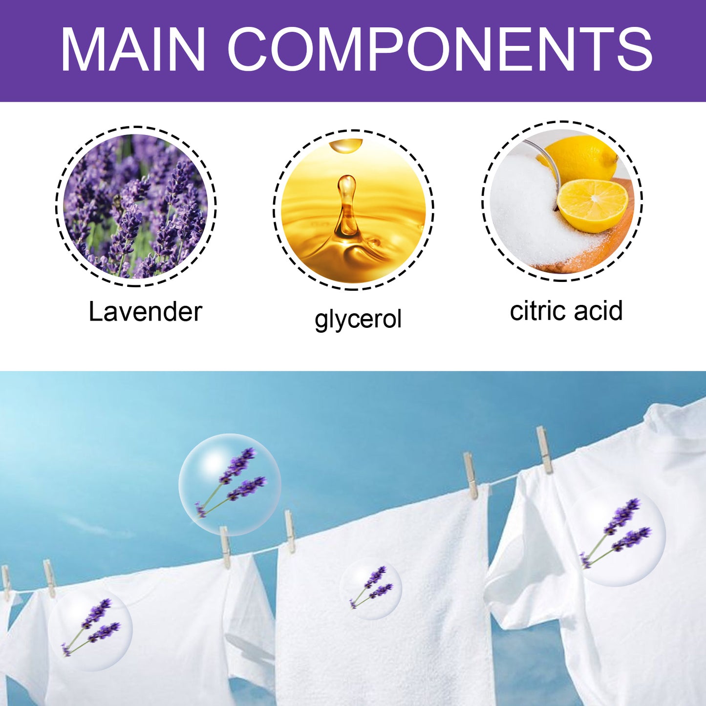 Lavender Laundry Perfume Beads, Laundry Decontamination Protective Clothing Soft Lasting Fragrance Beads Health Eprolo https://www.cyberehub.com