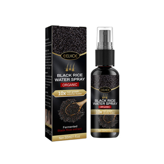 Black Rice Hair Spray Strengthen And Strengthen Hair Dense Hair Hydrating Repair Root Soft Hair Growth Spray Health & Beauty Health Eprolo https://www.cyberehub.com