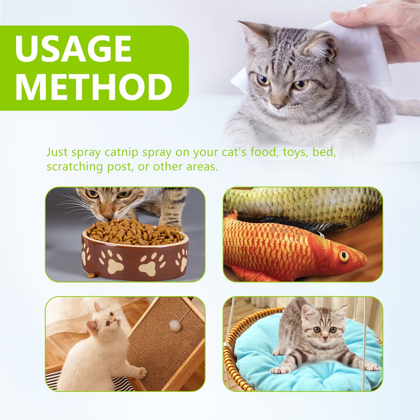Catnip Spray, Relieve Cat Anxiety And Enhance Pet Vitality Health Care Spray Pet Eprolo https://www.cyberehub.com