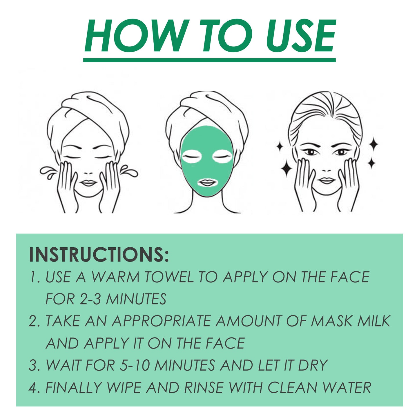 Facial Green Tea Vitamin Cleanse Mask, Facial Acne Deep Moisturizing Smear Delicate Pores Tender Skin Health Eprolo https://www.cyberehub.com