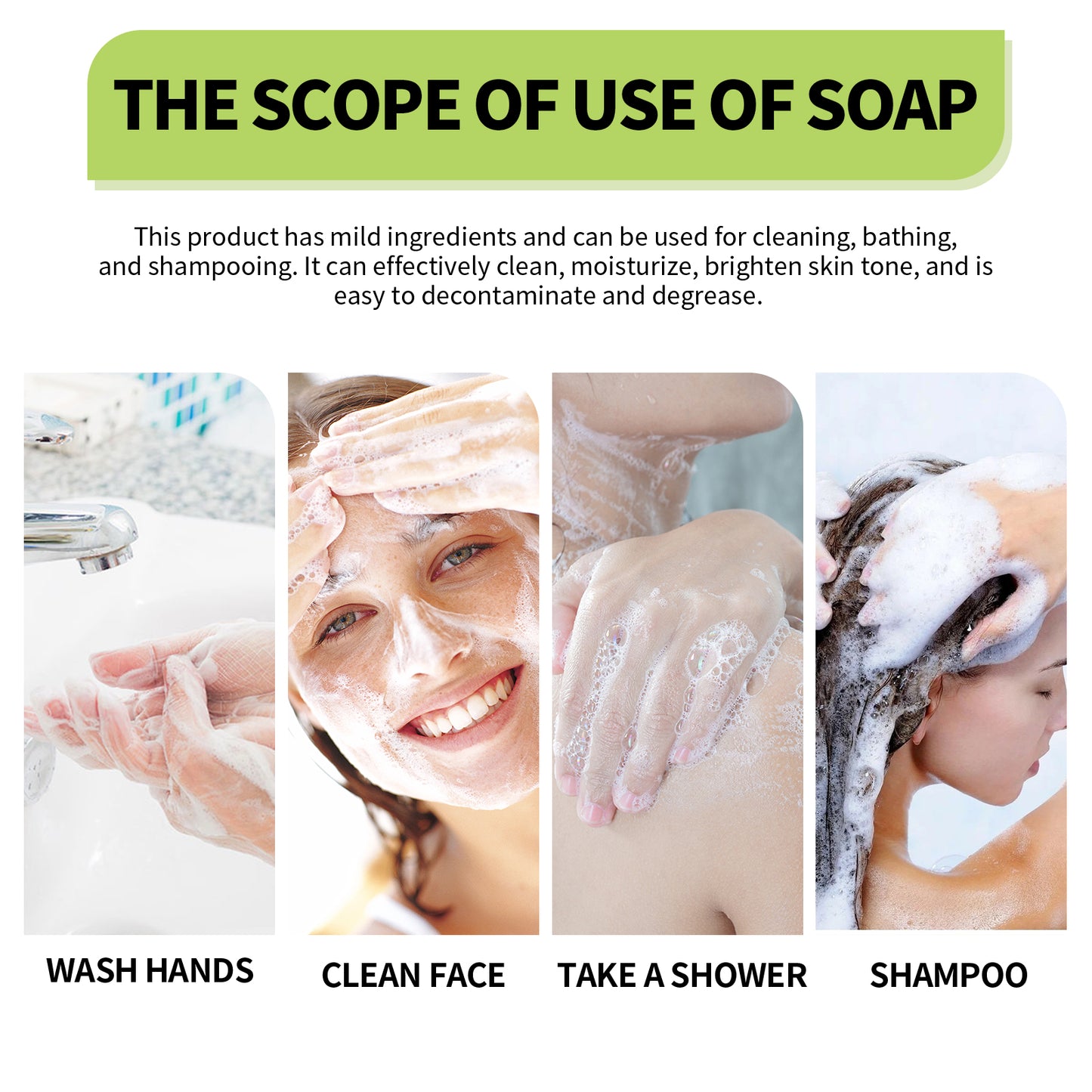 Citronella Bath Soap Gently Cleanses Skin, Lightening Acne Mark, Hydrating Oil Control Whitening Non-Sticky Soap Health Eprolo https://www.cyberehub.com