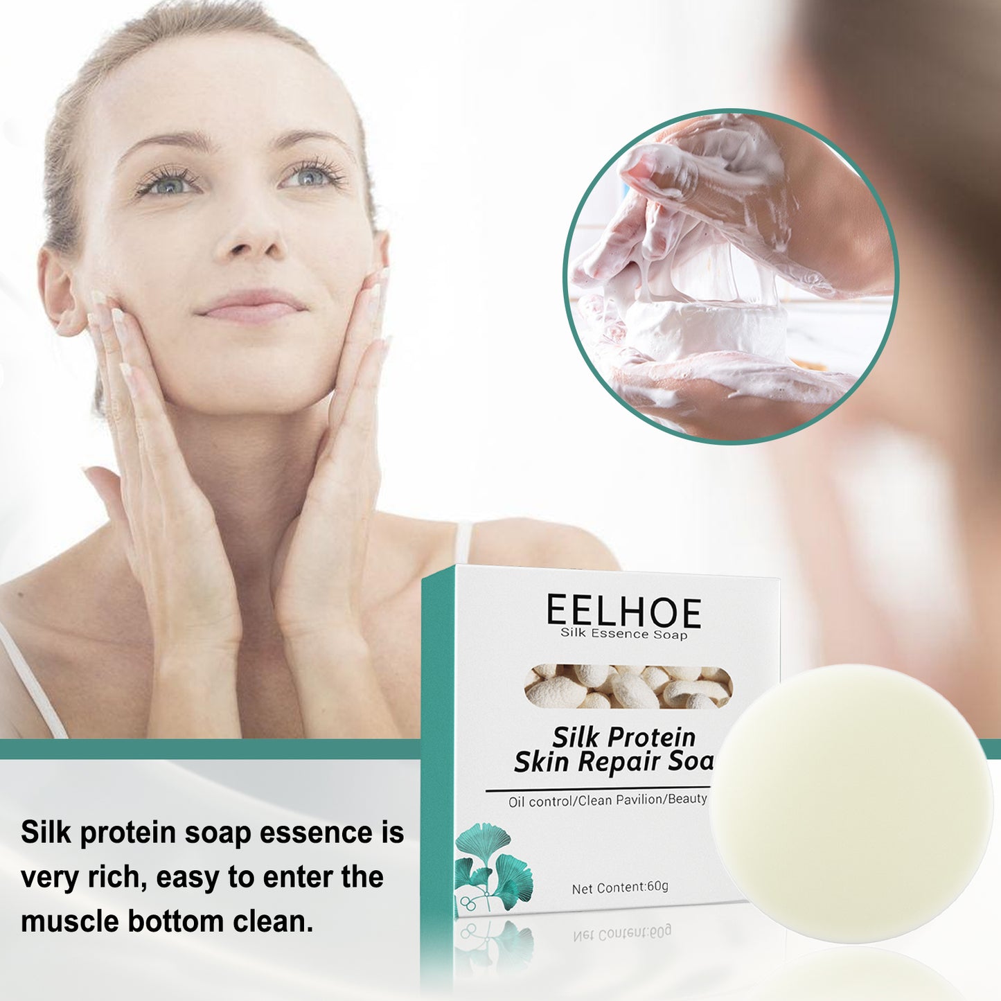 Silk And Goat Milk Handmade Soap, Deep Clean And Repair Skin Moisturizing And Tender Silk And Goat Milk Cleansing Soap Health Eprolo https://www.cyberehub.com