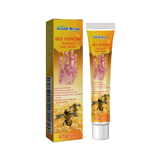 Bee Venom Psoriasis Cream, Relieve Itchy Skin Repair Hand Moss Moisturizing Skin Care Cream Health Eprolo https://www.cyberehub.com