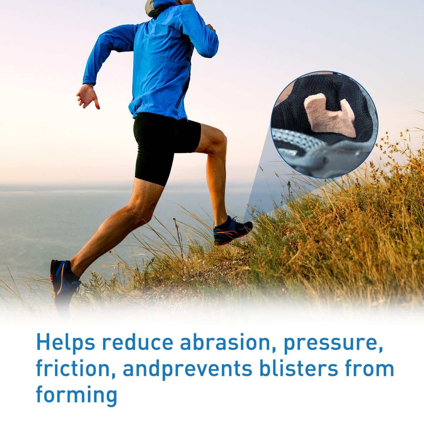 U-shaped Felt Anti Abrasion Pad, Reduces Friction, Relieves Foot Pain And Protects Toes From Skin Damage Health Eprolo https://www.cyberehub.com