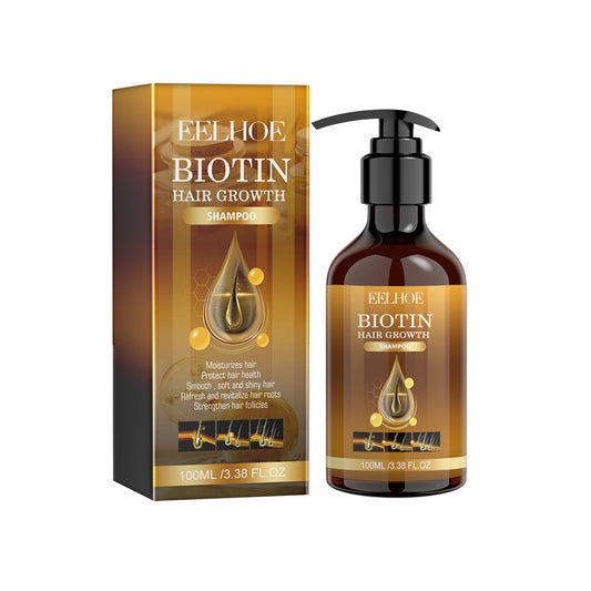 Biotin Shampoo Scalp Cleansing Gently Nourishes Hair Moisturizing Smooth And Glossy Shampoo Health & Beauty Health Eprolo https://www.cyberehub.com
