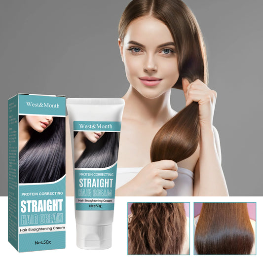 Protein Correcting Straight Hair Cream, Straighten-free Hair Treatment Repairs Damaged Smoothness Hair Cream Health Eprolo https://www.cyberehub.com