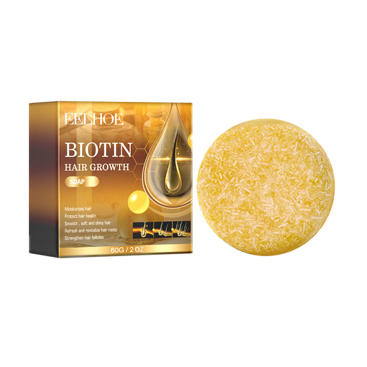 Biotin Premium Hair Growth Soap, Strong And Moisturizing Hair Root To Reduce Dryness Smooth Beautiful Clean Hair Soap Health & Beauty Health Eprolo https://www.cyberehub.com