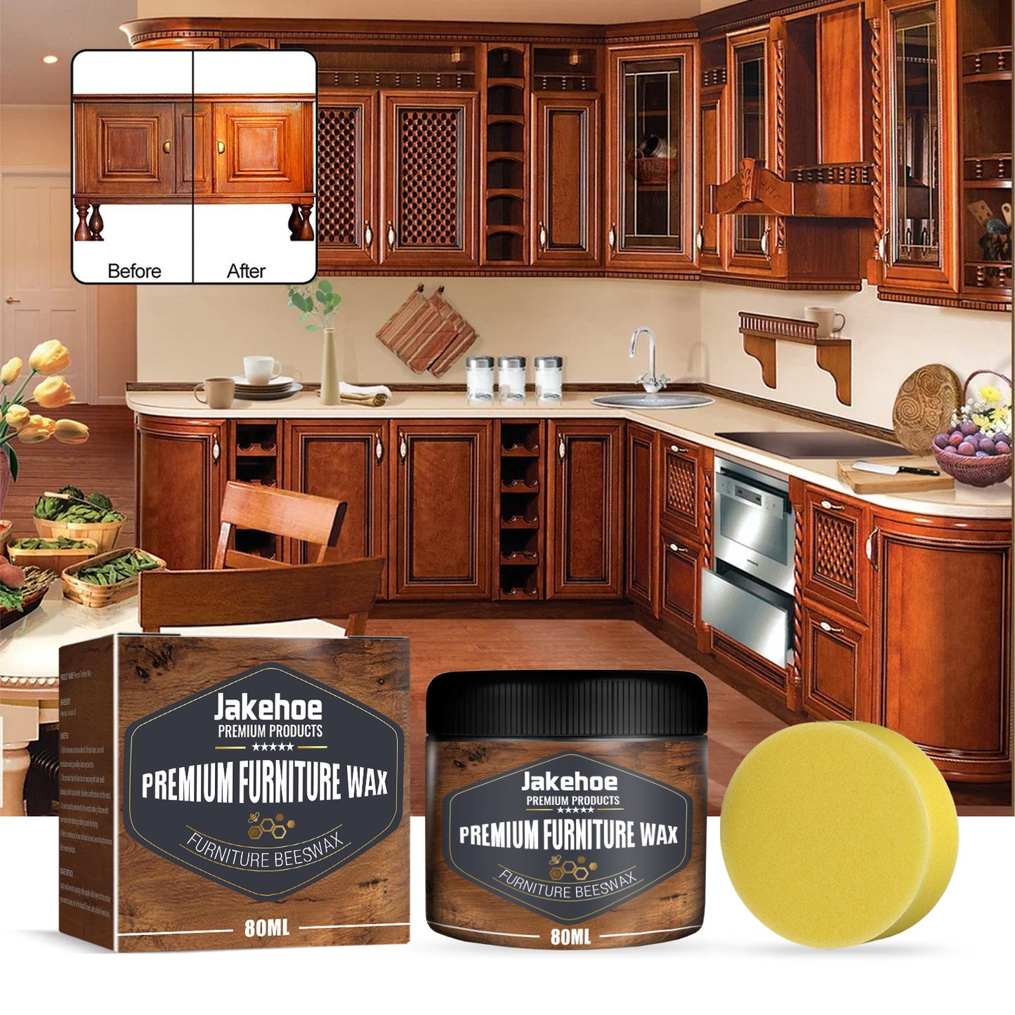 Jakehoe Beeswax, Wood Floor Mahogany Furniture Scratches Cleaning Care Polishing Brightening Maintenance Care Wax Home & Garden Home Goods Eprolo https://www.cyberehub.com