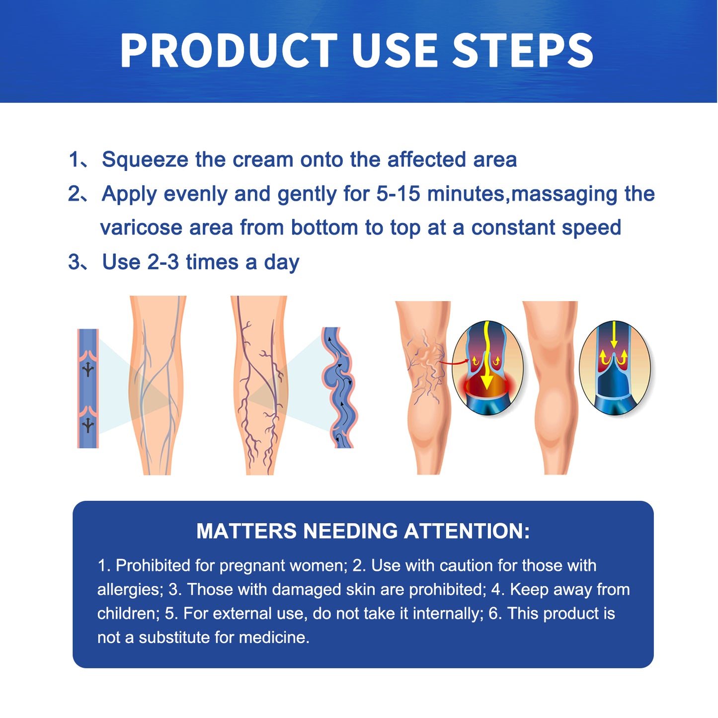 Vein Massage Varicose Cream Repair Earthworm Legs To Relieve Leg Blood Vessel Bulge And Varicoidea Health Eprolo https://www.cyberehub.com