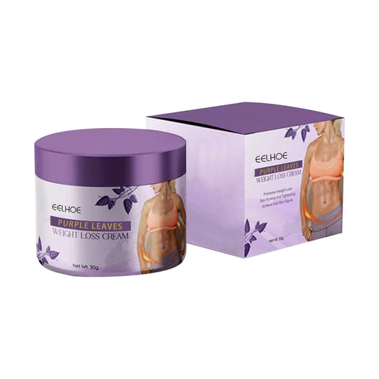 Eelhoe Purple Leaf Slimming Cream Body Shaping And Firming Skin Small Waist Slim Curves Body Slimming Moisturizer Health Eprolo https://www.cyberehub.com