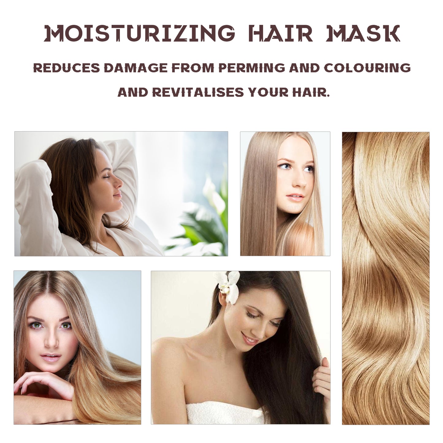 Moisturizing Hair Mask, Deep Nourishing Hair Repair Dry Hair Split End Smoothing Hair Mask Health Eprolo https://www.cyberehub.com