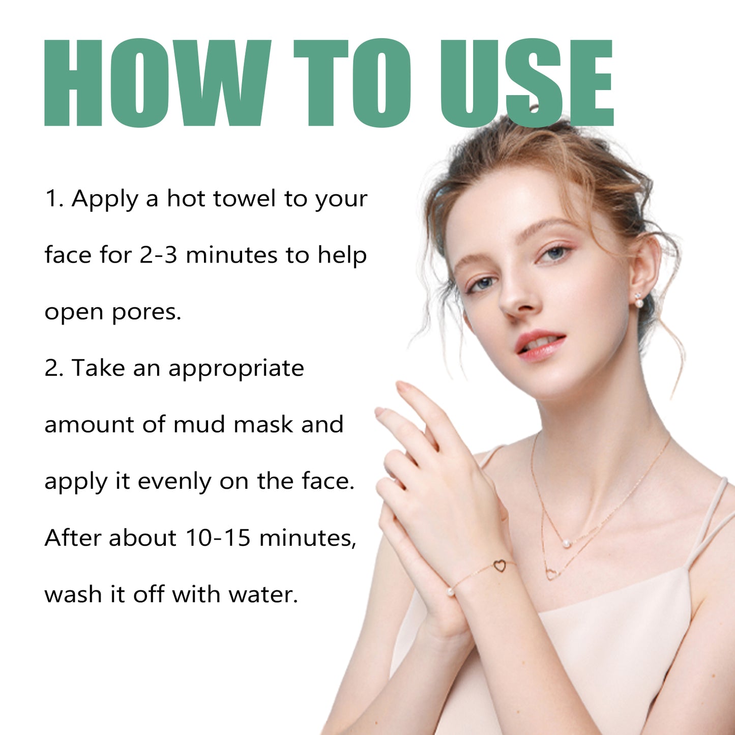 Green Tea Cleansing Mud Mask, Facial Cleansing Moisturizing Whitening Skin Blackhead Acne Removing Mud Mask Health & Beauty Health Eprolo https://www.cyberehub.com