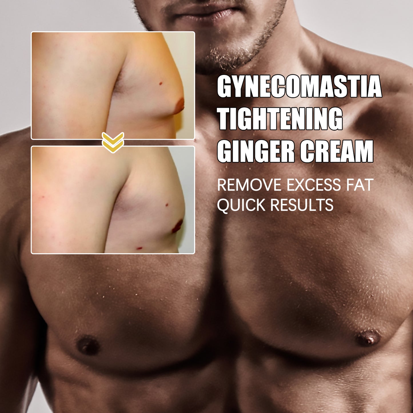 Gynecomastia Tightening Ginger Cream, Chest Massage Treatment Chest Firming Massage Cream Health & Beauty Health Eprolo https://www.cyberehub.com