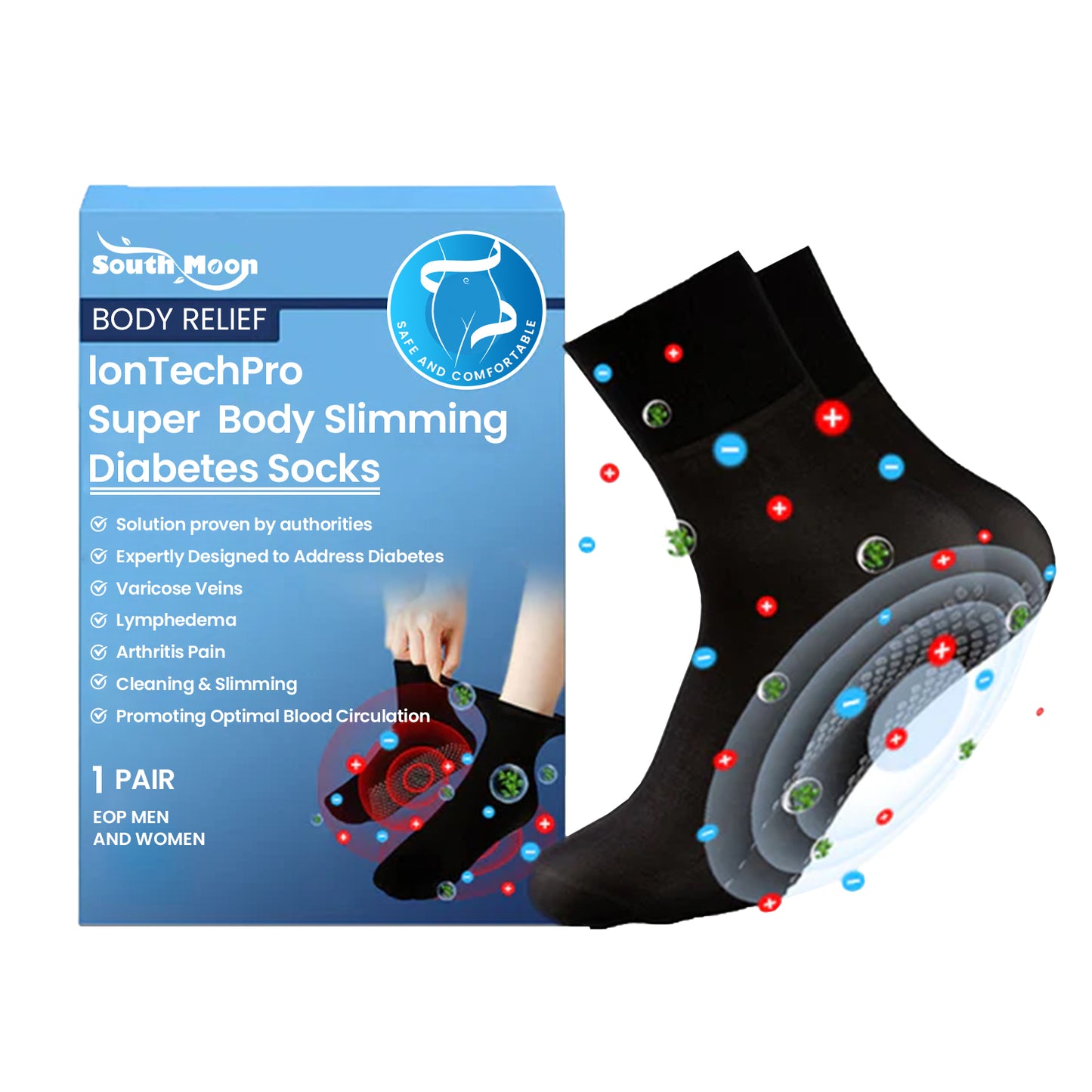 Lon Tech Pro Super Body Slimming Diabetes Socks, Breathable Soft And Comfortable Non-slip Foot Care Socks Health Eprolo https://www.cyberehub.com
