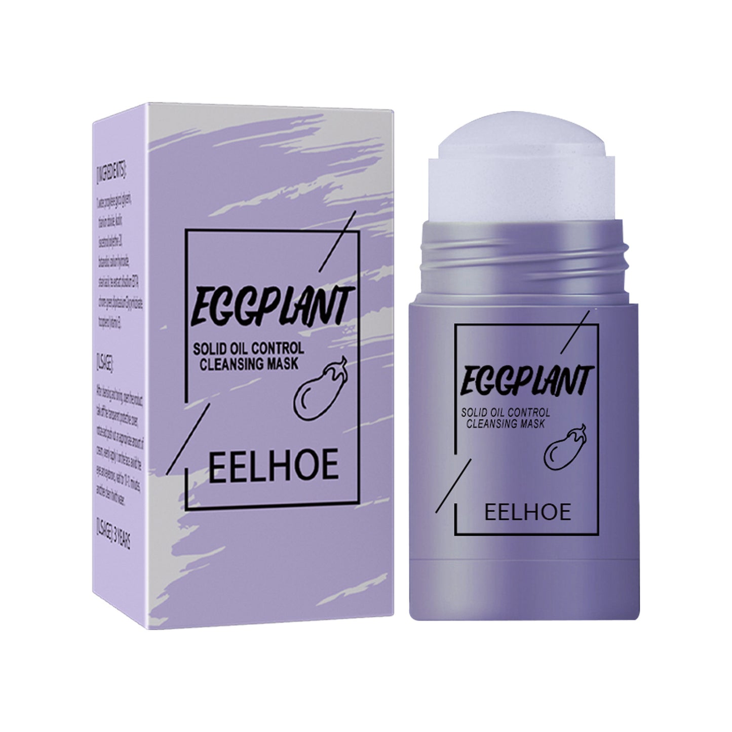 Green Tea And Eggplant Solid Mask, Facial Deep Cleansing, Moisturizing And Firming Skin Smear Mud Mask Stick Eggplant solid mask Health Eprolo https://www.cyberehub.com
