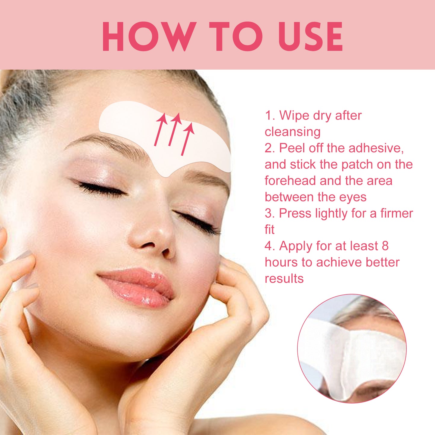 Forehead Interocular Wrinkles Patch Smooths And Tights Forehead Wrinkles Light Fine Lines Swordeight Forehead Lines Health & Beauty Health Eprolo https://www.cyberehub.com