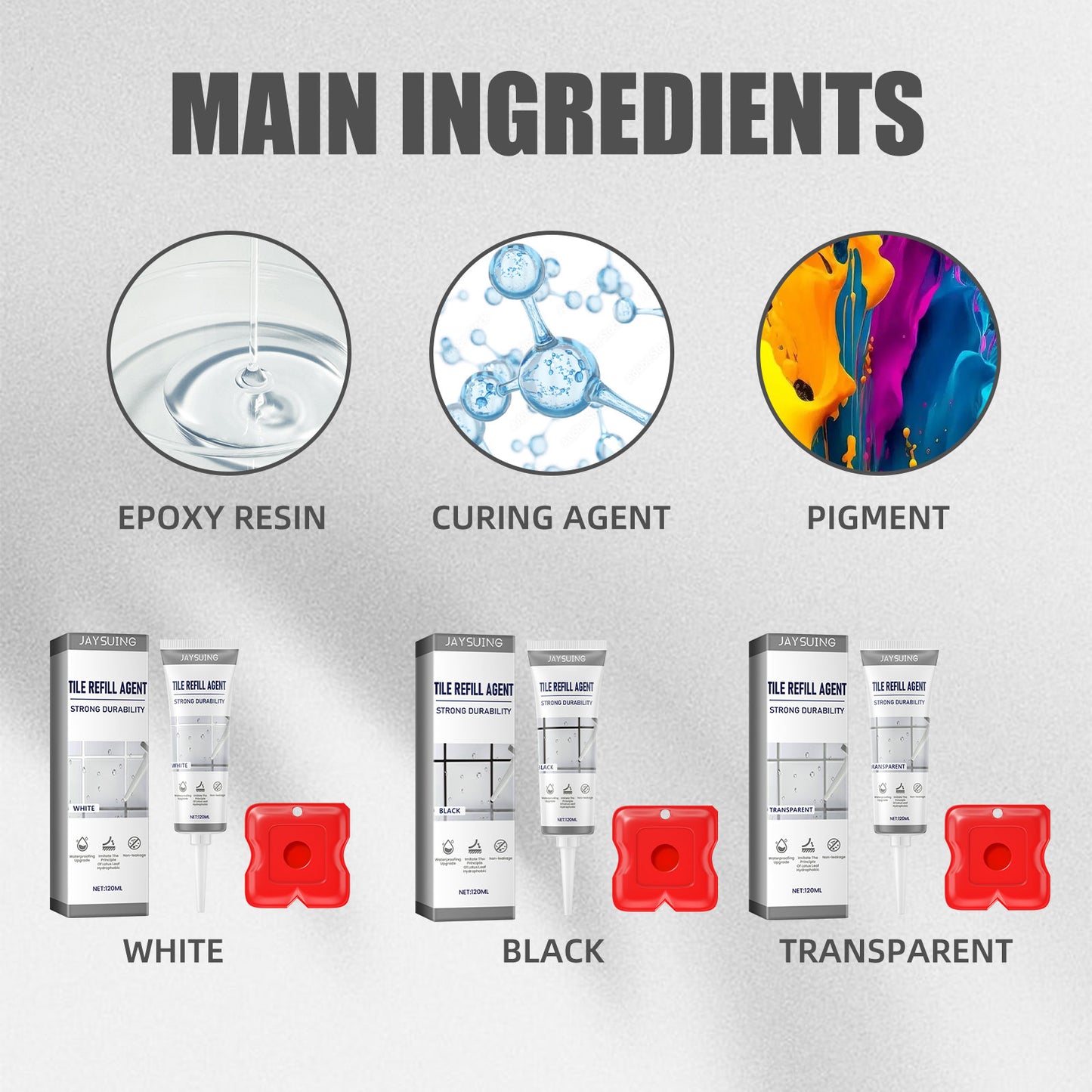 Tile Refill Agent, Kitchen Bathroom Waterproof Floor Mildew Proof Joint Tile Tip Sealant Home Eprolo https://www.cyberehub.com