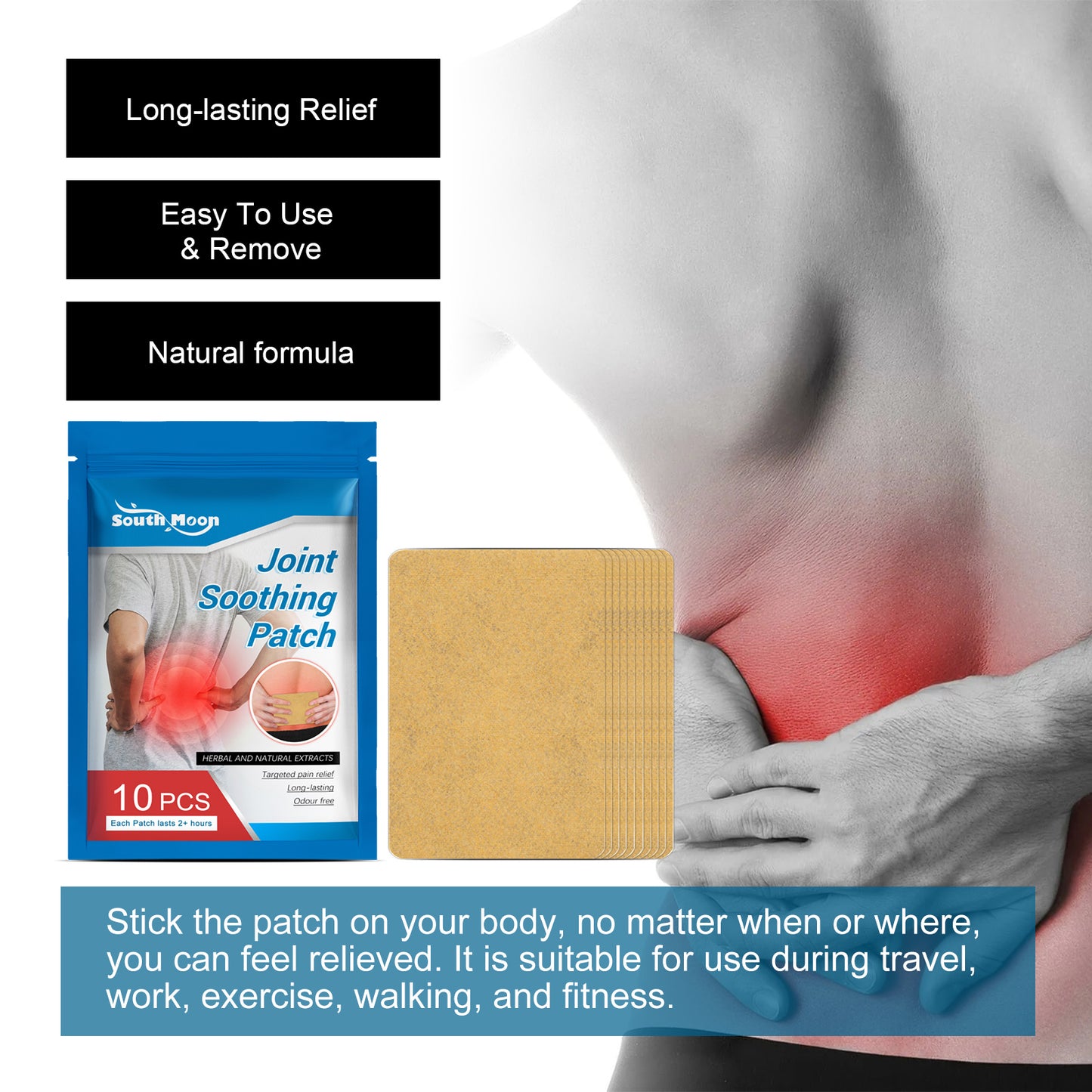 Joint Soothing Patch, Relieve Shoulder, Neck And Lumbar Muscle Joint Soreness Discomfort Body Patch Health Eprolo https://www.cyberehub.com