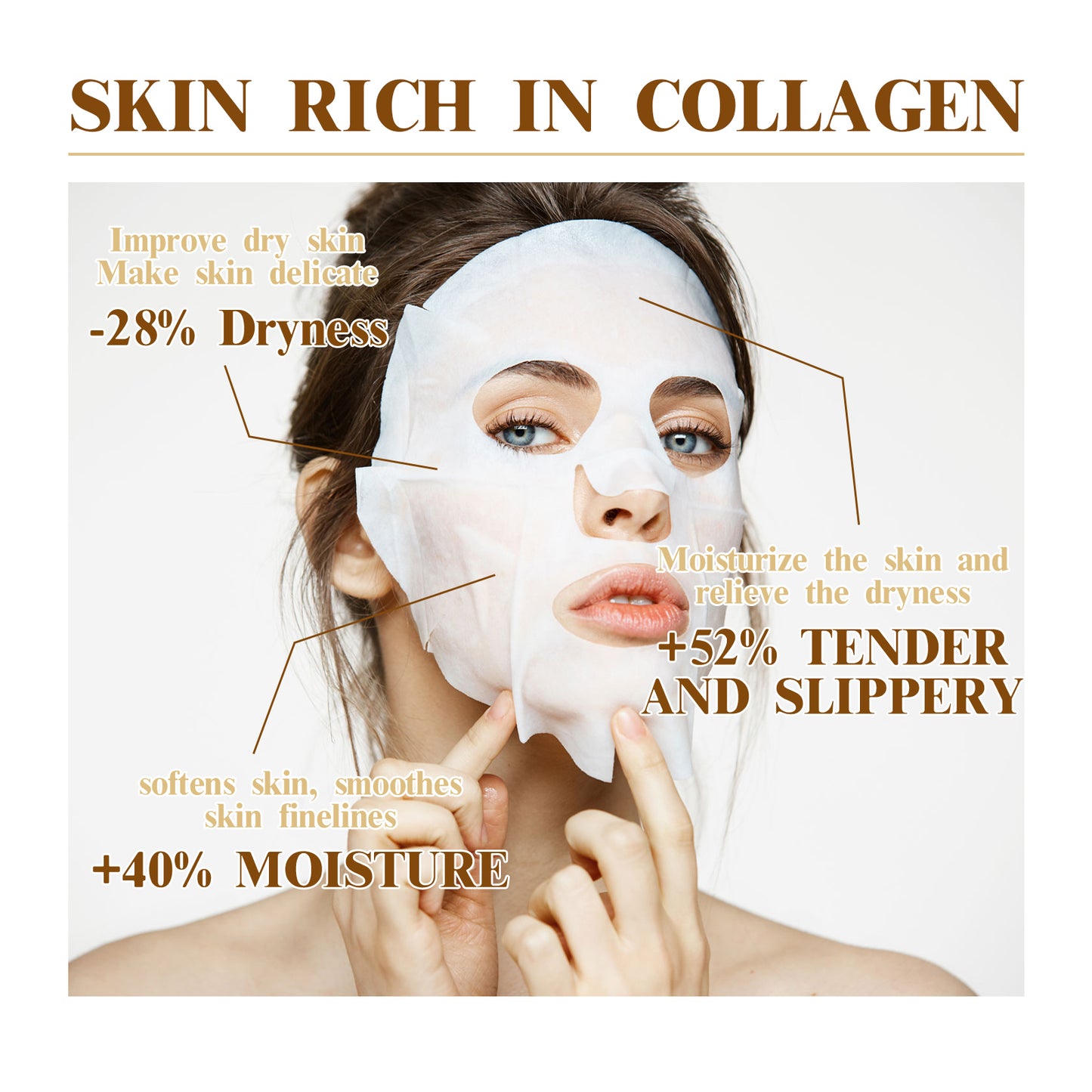Collagen Wrinkles Mask, Moisturizing, Moisturizing And Firming Facial Skin, Cleaning, Anti-Wrinkle, Anti-Aging Eyes Health & Beauty Health Eprolo https://www.cyberehub.com