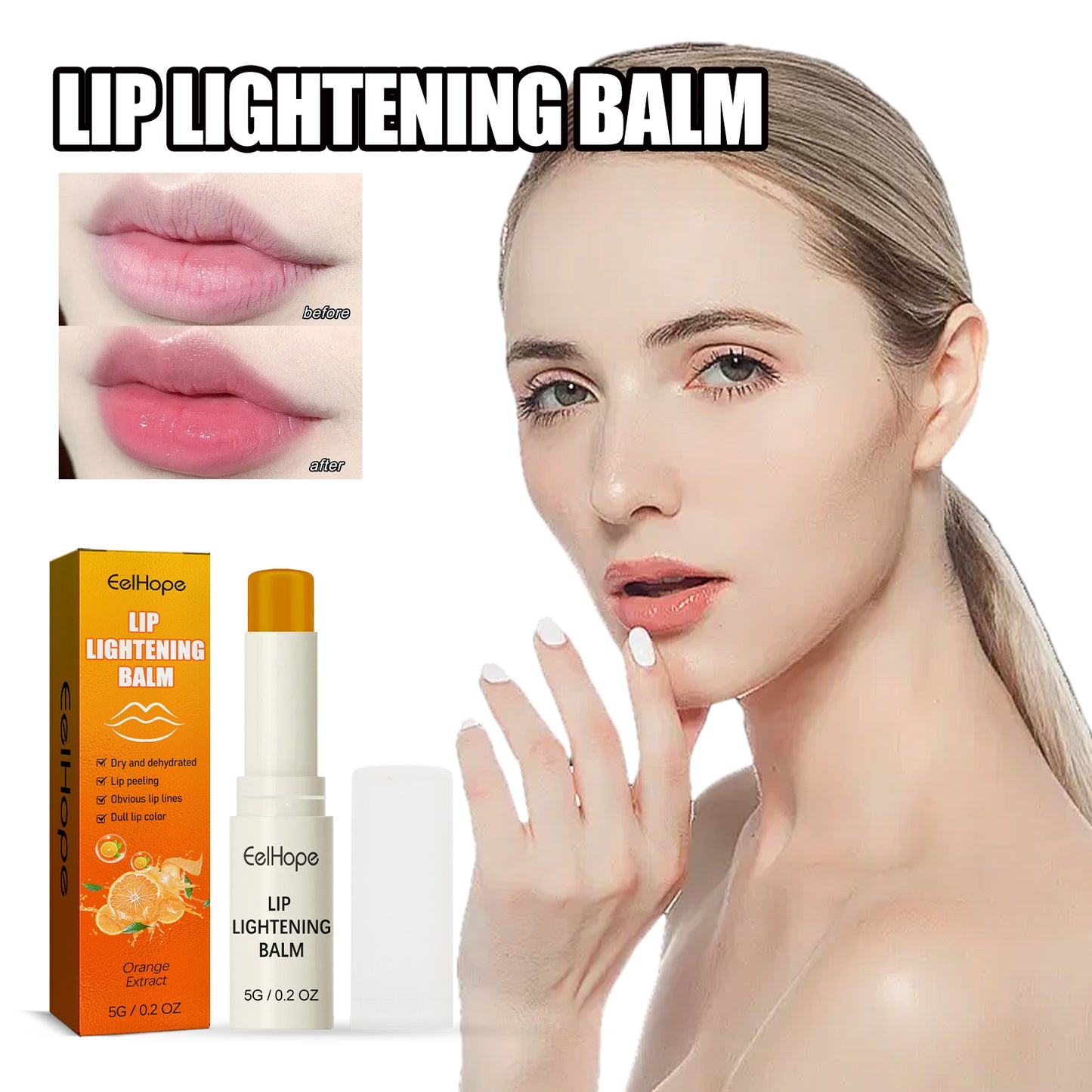 Orange Moisturizing Lip Balm Moisturizes, Hydrates, Removes Dead Skin, Prevents Dry And Cracked Lips Health Eprolo https://www.cyberehub.com