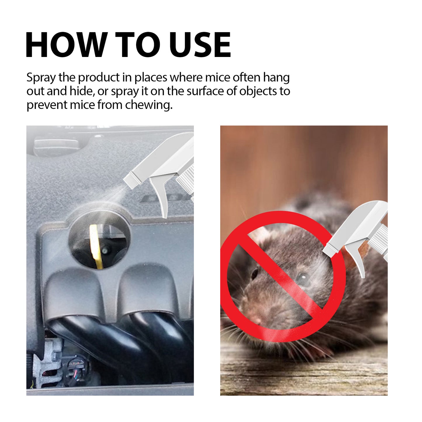 Mouse Repellent Spray, Household Gardening Rat-Repellent Rat-Repellent Solution Cockroach Repellent Mosquito Repellent Spray Home & Garden Home Eprolo https://www.cyberehub.com