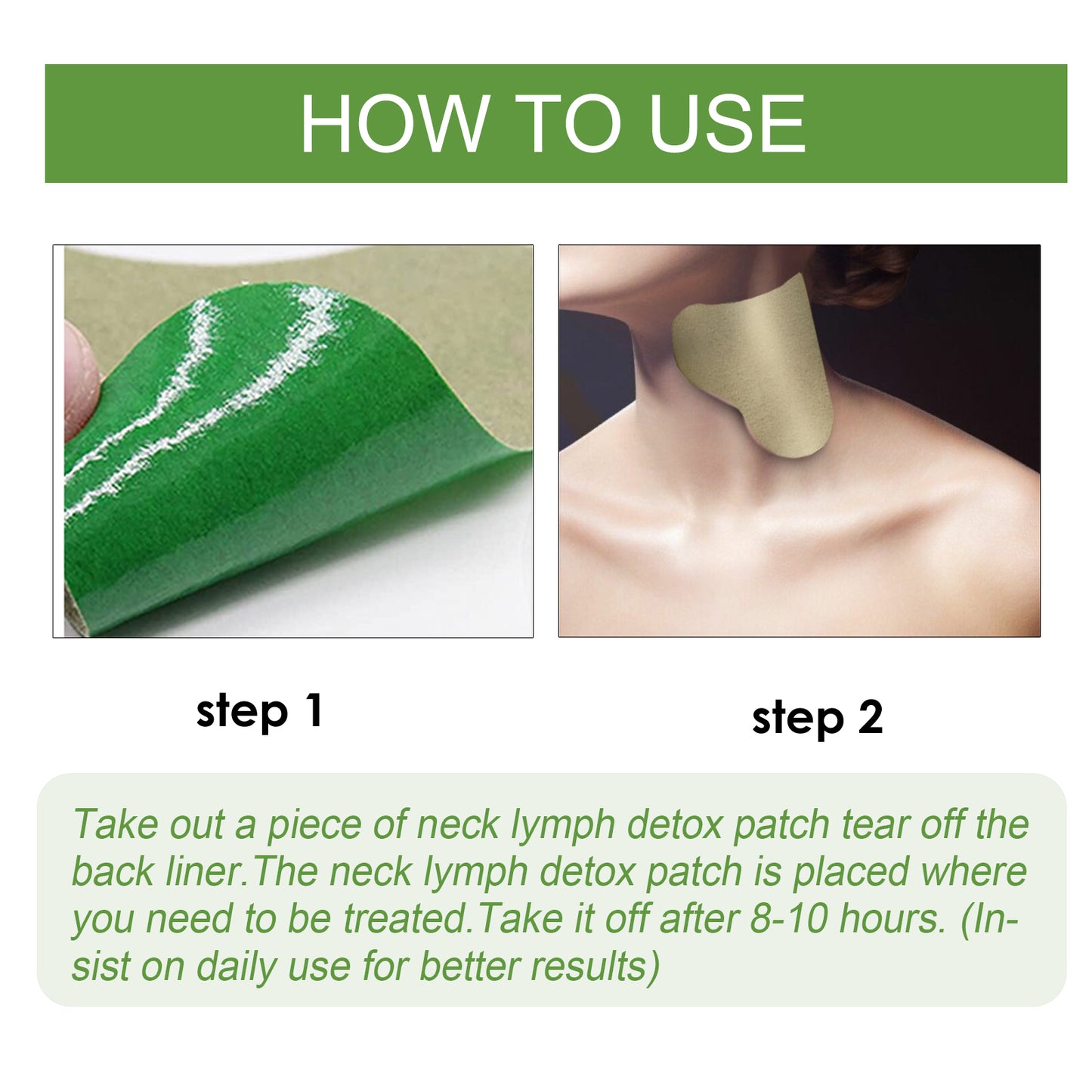 Neck Lymph Patch, Fade Lymph Relief Neck Meridians Neck Care Patch Health Eprolo https://www.cyberehub.com