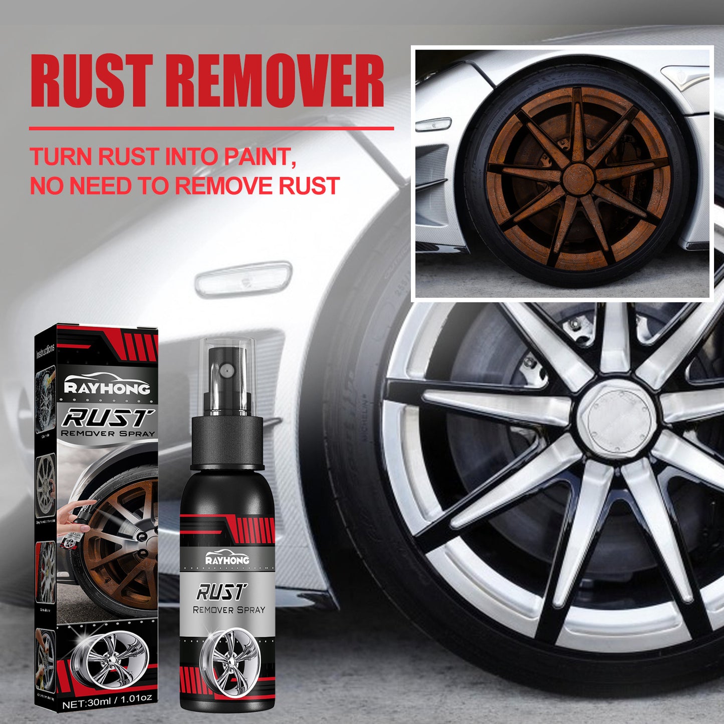 Auto Wheel Rust Remover Auto Paint Rust Remover Brightener Rust Remover Conversion Agent Automotive Automotive Eprolo https://www.cyberehub.com