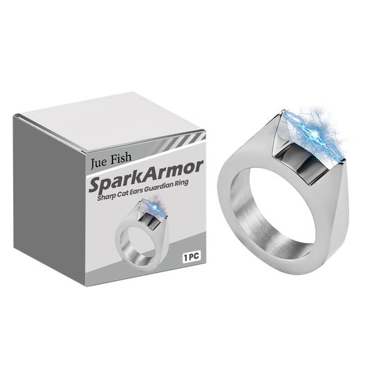 SparkArmor Sharp Cat Ears Guardian Ring, Men's And Women's Ring Simple Everything Fashion Single Fashion Clothing Collocation JUE FISH eprolo https://www.cyberehub.com