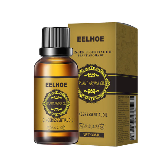 EELHOE Ginger Essential Oil Tightens Skin, Highlights Body, Gently Moisturizes And Nourishes Daily Body Massage Essential Oil Health Eprolo https://www.cyberehub.com