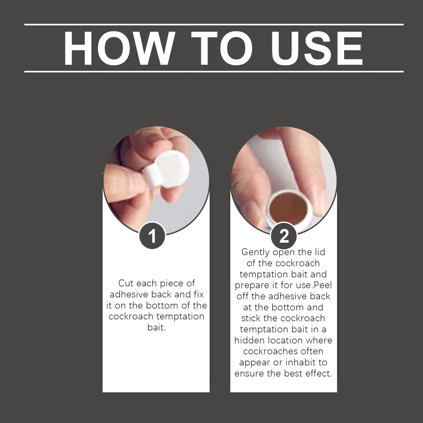 Jakehoe Cockroach Bait Station Cockroach Bait Station Ointment Bait Home Cockroach Killer Kitchen Cockroach Sticker Home Eprolo https://www.cyberehub.com