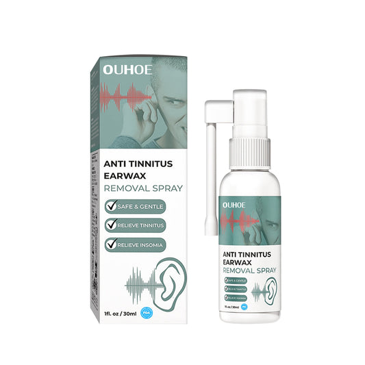 Tinnitus Spray, Relieve Tinnitus Earplug Clean Earwax Ear Health Care Spray Health Eprolo https://www.cyberehub.com