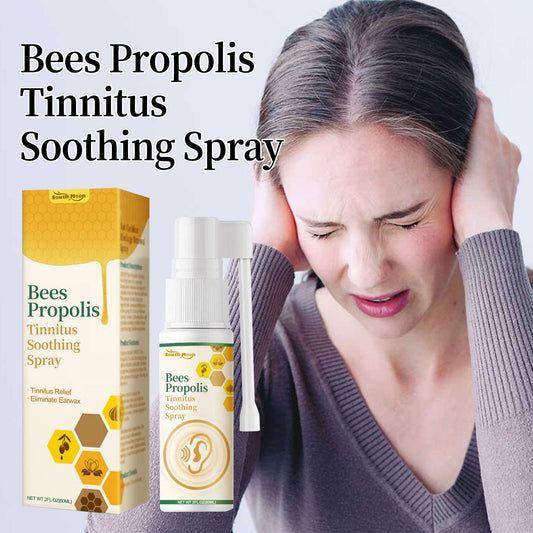 Bees Propolis Tinnitus Soothing Spray, Relieve Tinnitus And Ear Discomfort Clean Ear Wax Drops Health Eprolo https://www.cyberehub.com