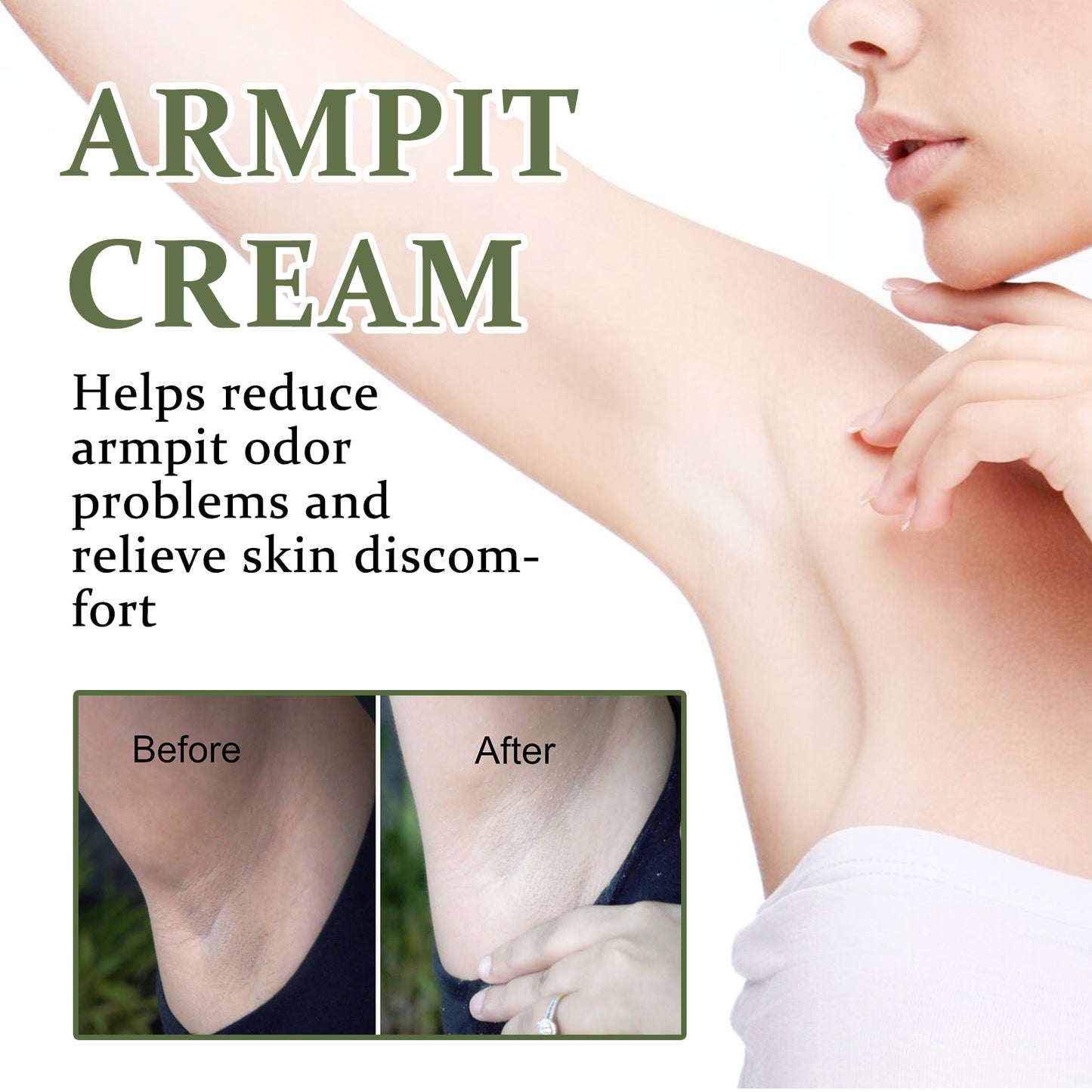 Armpit Cream, Whitening Whitening Treatment Cream To Reduce Skin Pigmentation And Moisturize Whitening Treatment Health & Beauty Health Eprolo https://www.cyberehub.com