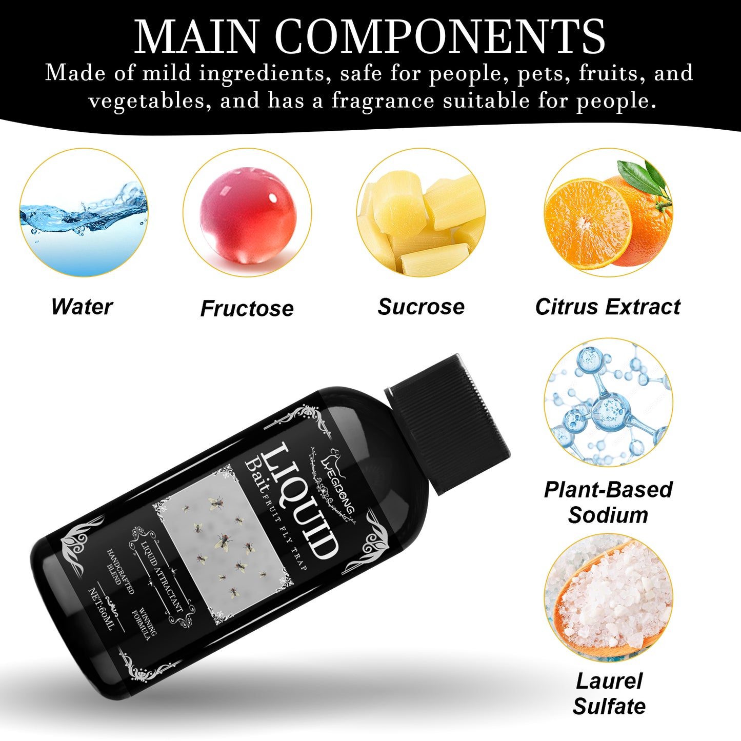 Fruit Fly Trapping Supplement Fly Mosquito Baits Living Room Kitchen Household Fly Trapping Solution Home Eprolo https://www.cyberehub.com