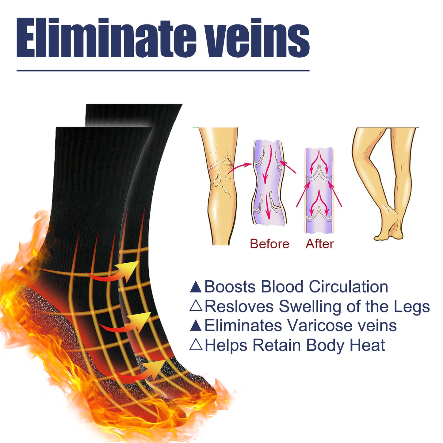 35 Degrees Aluminized Fibers Heating Socks, Relieve Vein Spontaneous Heat Constant Temperature Comfortable Warm Foot Cold Protection Socks Health Eprolo https://www.cyberehub.com