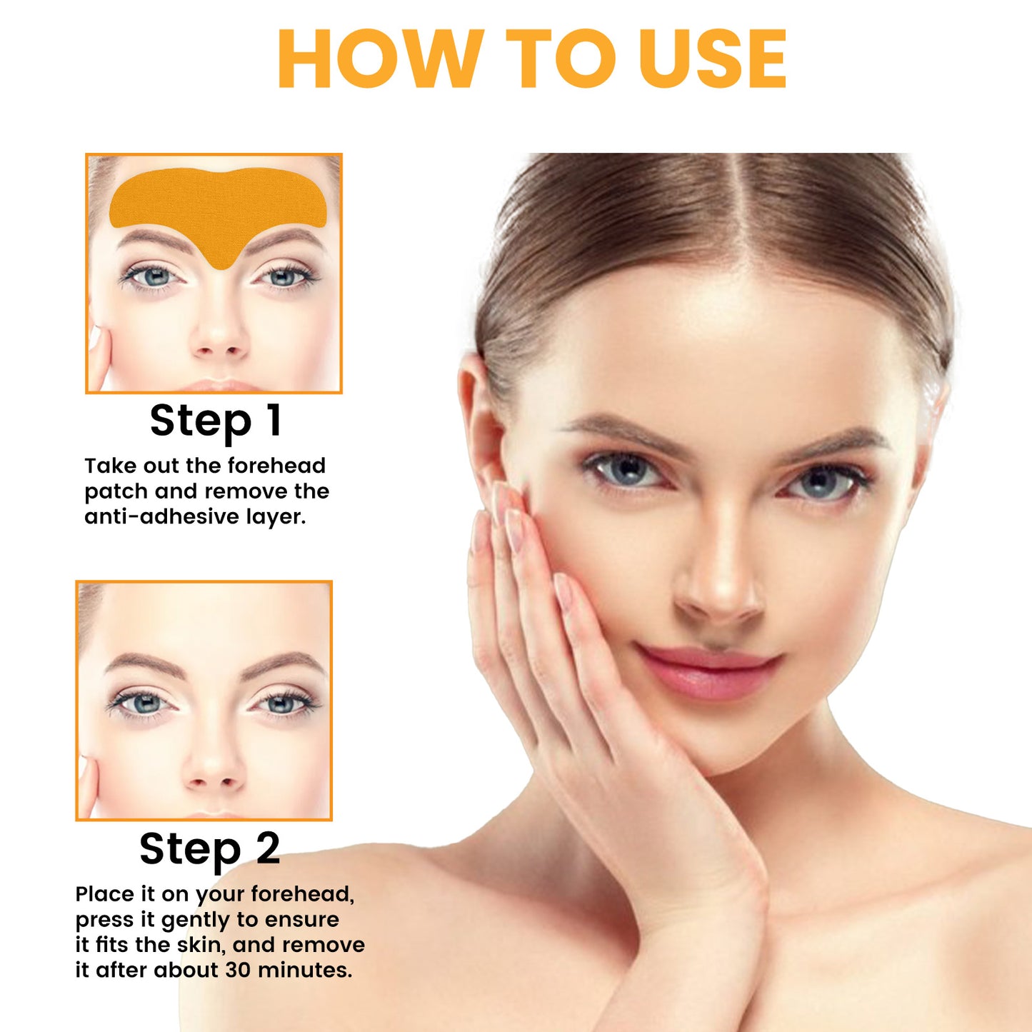 Forehead Wrinkle Patch, Fade Fine Lines Smooth Forehead Fine Lines Firming Skin Anti-Wrinkle Forehead Patch Health & Beauty Health Eprolo https://www.cyberehub.com