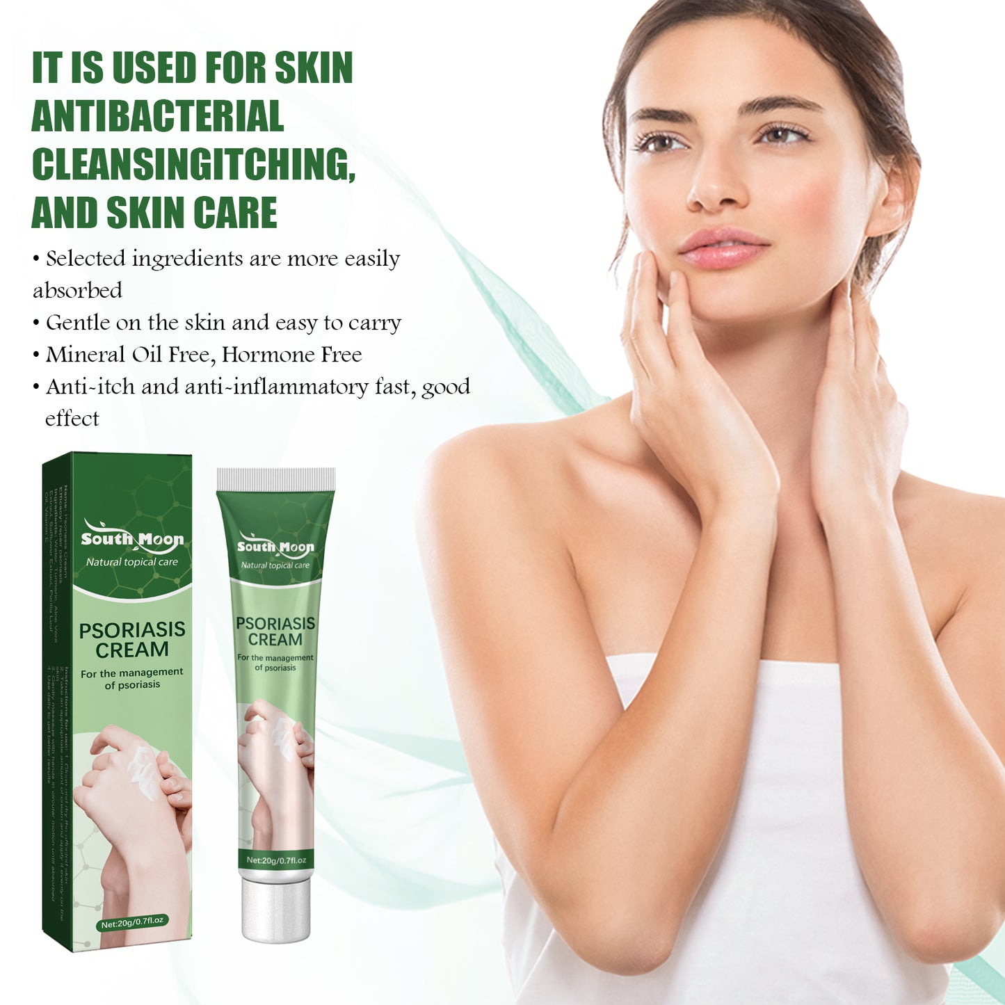 Psoriasis Cream, Relieve Itchy Skin Of Hands And Feet Skin Moss Body Skin Care Cream Health Eprolo https://www.cyberehub.com